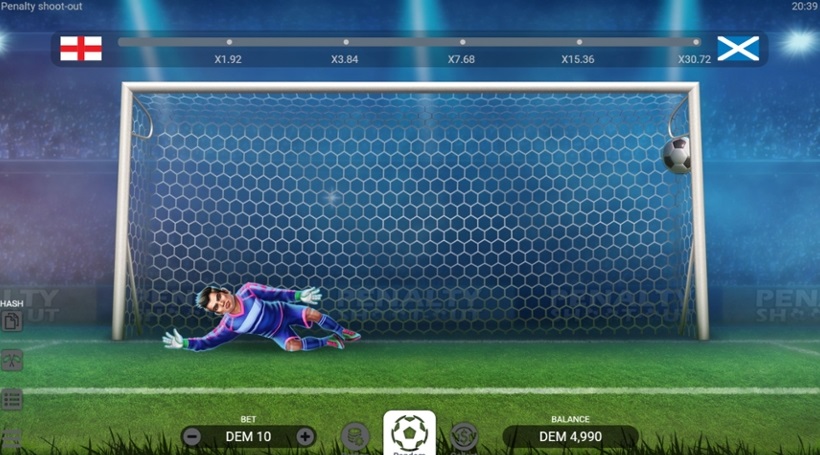 Penalty Shoot Out Demo Bet7k.